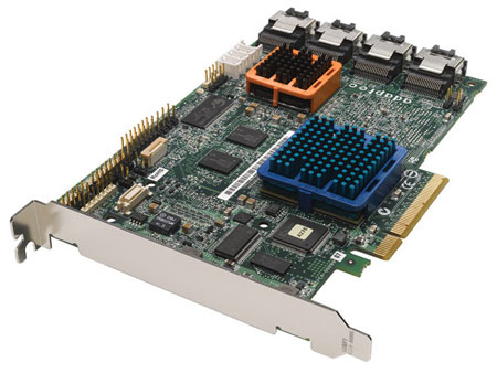 ASR-31605 | Adaptec RAID 31605 16-Port PCI-Express X8 SATA/SAS RAID Controller Card with Complete Kits and 256MB Cache with Battery