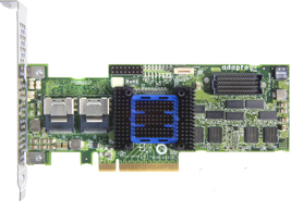 ASR-6805T | Adaptec 8 Internal Port PCI-E 2.0 X8 512MB Cache SAS RAID Controller Card with Short Bracket and Full Kits with Capacitor