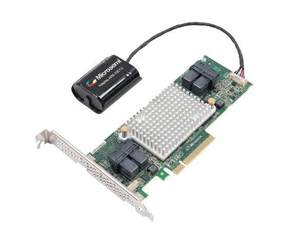 ASR-81605ZQ | Adaptec 81605ZQ Single 12Gb/s PCI-Express 3.0 X8 SAS RAID Controller Card