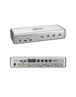 B004-DUA4-K-R | Tripp-Lite 4-Port KVM Audio Switch