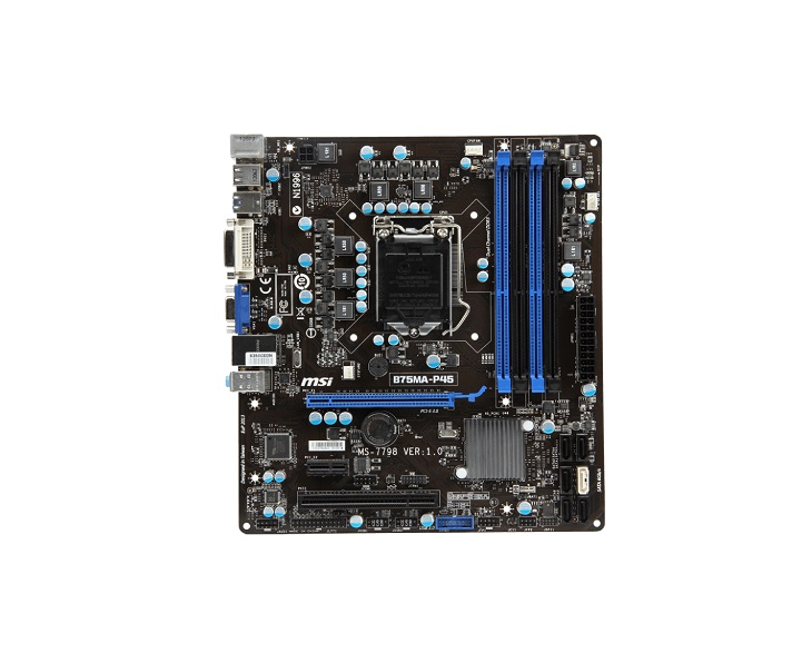 B75MA-P45 | MSI Intel B75 DDR3 4-Slot System Board (Motherboard) Socket LGA1155