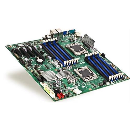 BB5000XVNSATAR | Intel 5000X Dual Xeon DC 1333MHz/ 32GB/ PCIEX/ 2PCIX GigaBit Ethernet SATA Motherboard
