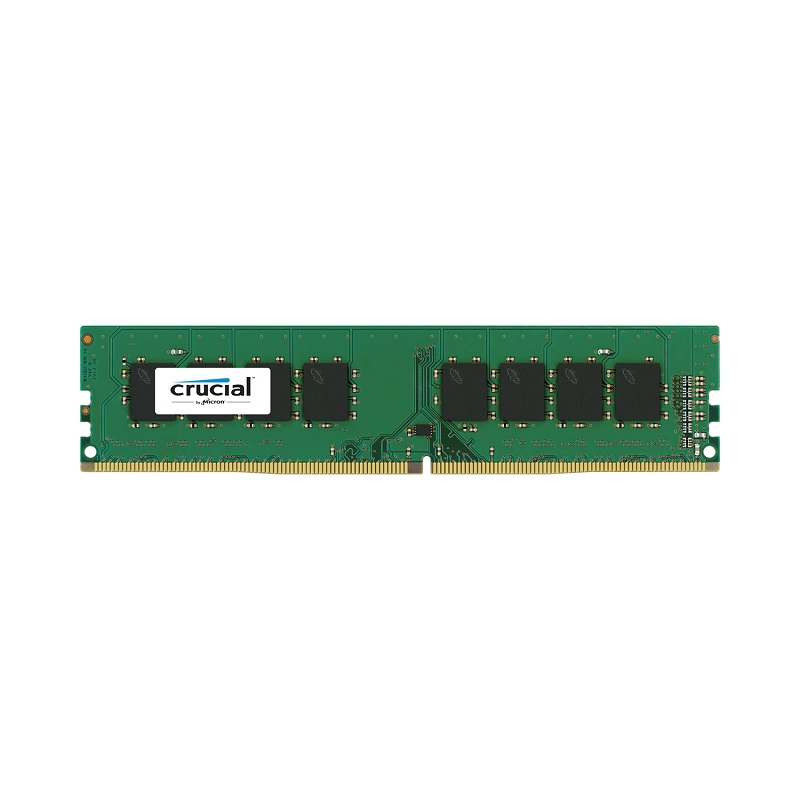 BLT4K4G4D26AFTA | Crucial Technology 16GB Kit (4 X 4GB) DDR4-2666MHz PC4-21300 non-ECC Unbuffered CL16 288-Pin DIMM 1.2V Dual Rank Memory