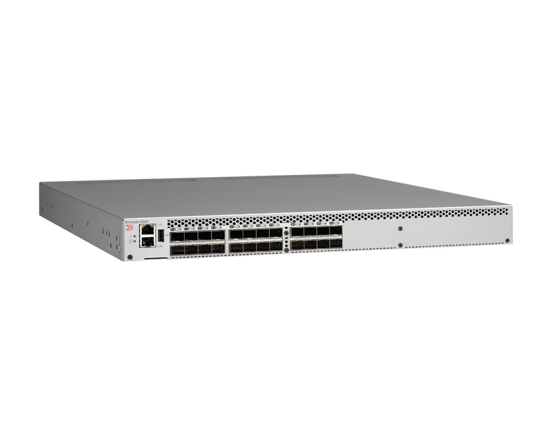 BR-6510-24-16G-F | Brocade 6510 24-Ports 16GB Managed 24 x Fibre Channel SFP+ Desktop Switch