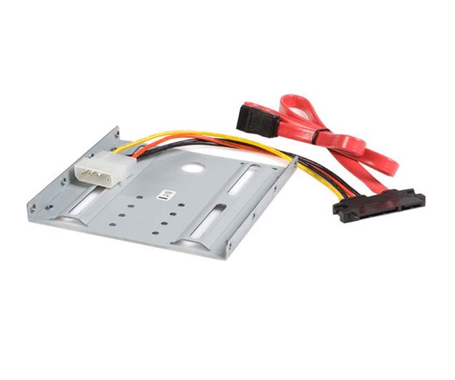 BRACKET25SAT | StarTech 2.5-inch SATA Hard Drive to 3.5-inch Drive Bay Mounting Kit