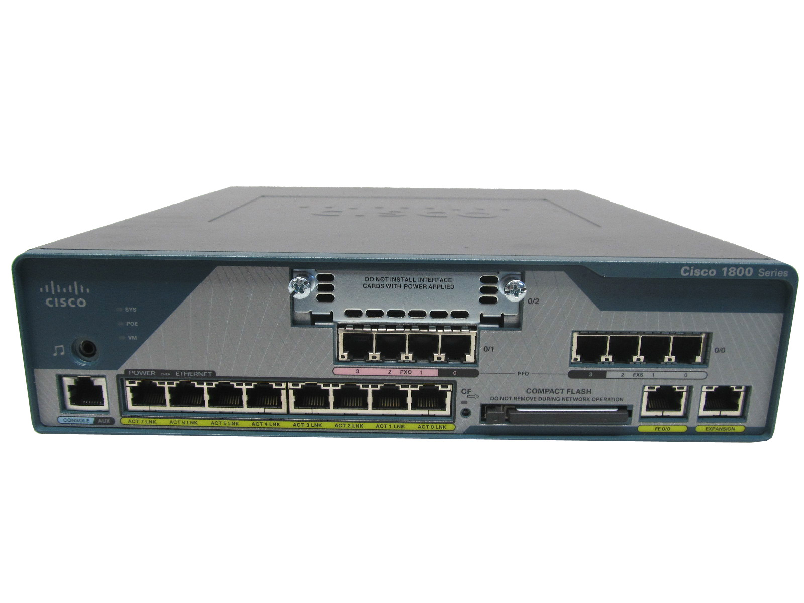 C1861-SRST-F/K9 | Cisco 1861 8-user Srst 4 Fxo 8x Poe Sp Svc Hwic C1861-SRST-F/K9 | Cisco 1861 8-user Srst 4 Fxo 8x Poe Sp Svc Hwic