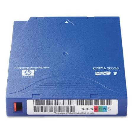 C7970A | HP  LTO Ultrium 1 Data Cartridge LTO-1 50 GB (Native) / 100 GB (Compressed) 1046.59 ft Tape Length 1 Pack
