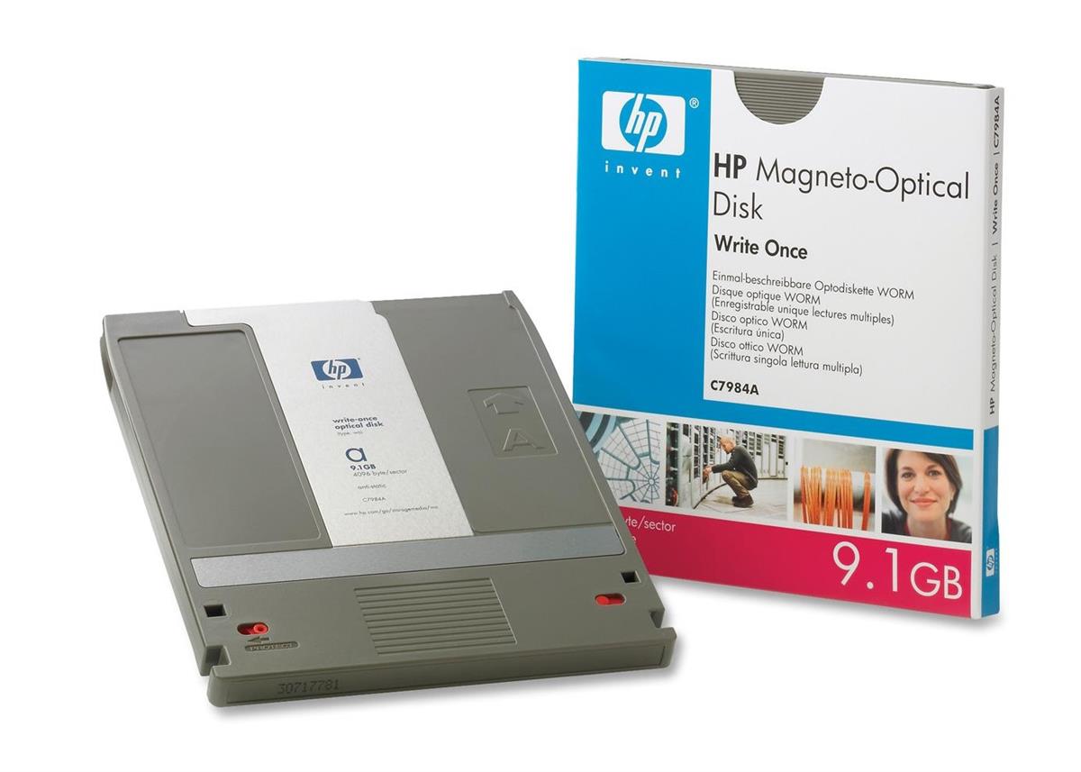C7984A | HP 9.1GB Write-Once Magneto Optical Disk