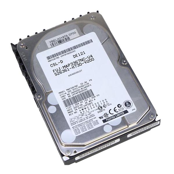 CA06200-B13400FS | Fujitsu Enterprise 36.7GB 10000RPM Ultra-320 SCSI 80-Pin Hot-Pluggable 8MB Cache 3.5-inch Hard Disk Drive