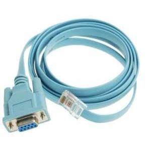 CAB-CONSOLE-RJ45 | Cisco Console Cable 6FT with RJ45 and DB9F