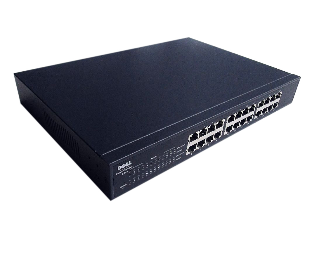 CC25C | Dell PowerConnect 2224 24-Port Ethernet Switch