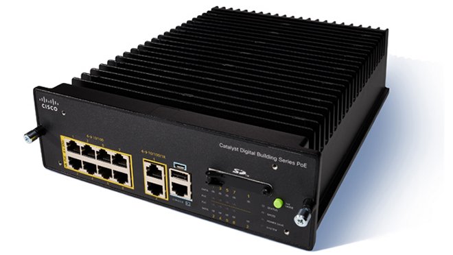 CDB-8U | Cisco Catalyst Digital Building Managed Switch 8 Ethernet-Ports and 2 Ethernet-Ports Uplink