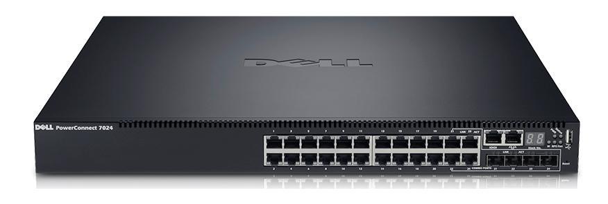 CGRY2 | Dell PowerConnect 7024 24-Port Gigabit Switch