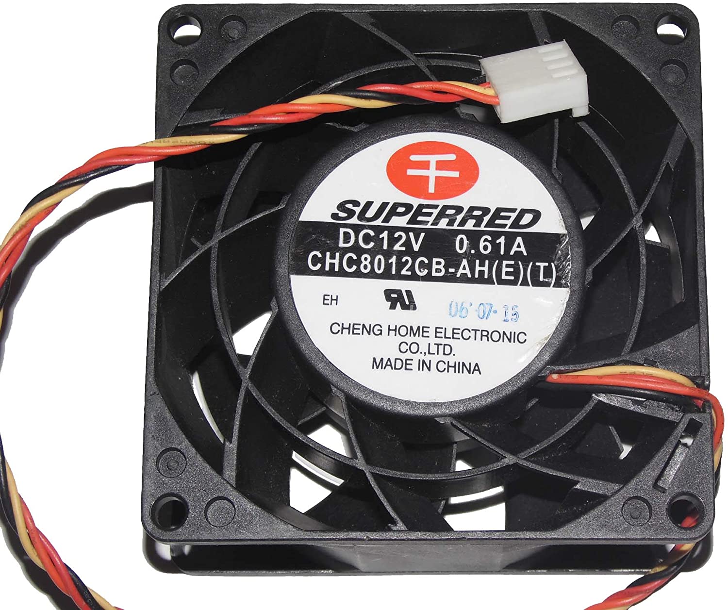 CHC8012CB | Lenovo 12VDC 80MM Fan for ThinkCenter