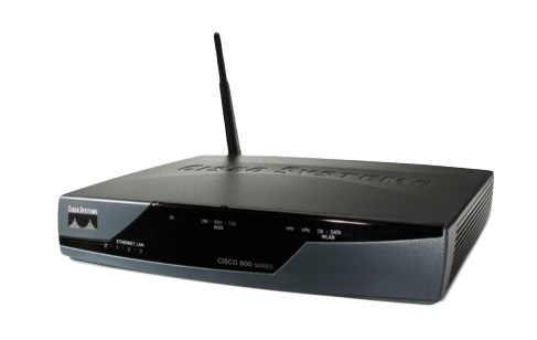 CISCO851W-G-E-K9 | Cisco 851 Ethernet to Ethernet Wireless Router