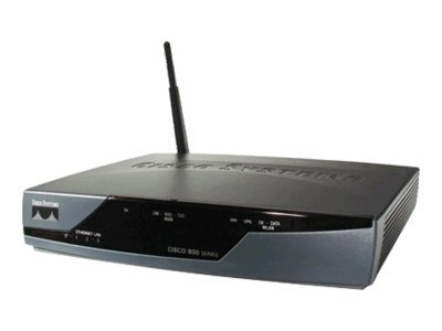 CISCO857W-G-AK9-RF | Cisco 857W - wireless router - DSL modem - 802.11b/g - desktop