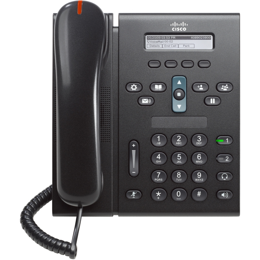 CP-6921-C-K9 | Cisco Unified IP Phone 6921 Standard VoIP Phone
