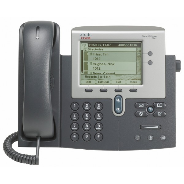 CP-7942G= | Cisco UNIFIED IP PHONE 7942 SPARE