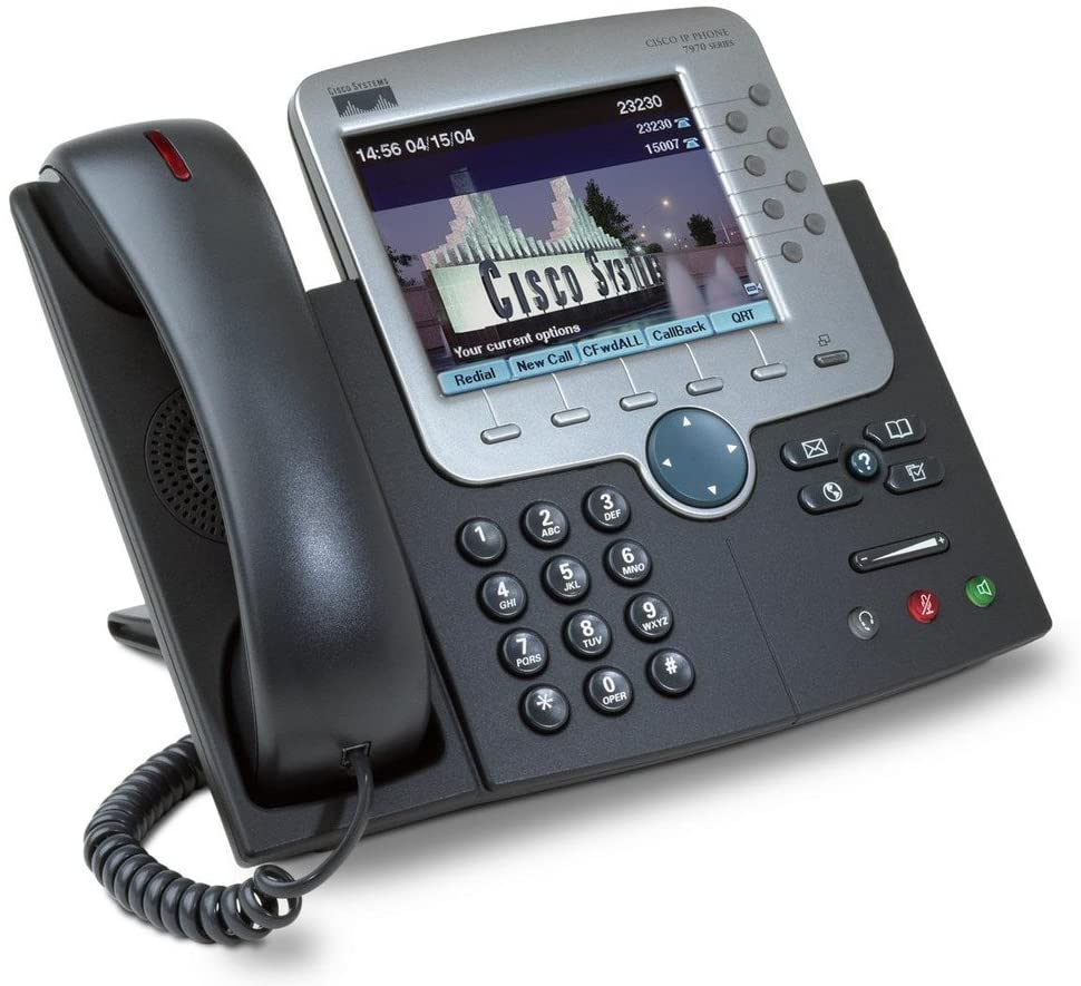 CP-7971G-GE | Cisco IP Phone 7971G-GE VoIP Phone SCCP (Spare) NO USER License without Power