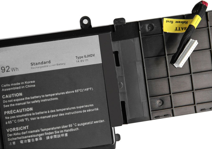 CRT6P | Dell 97WHr 9-cell Battery