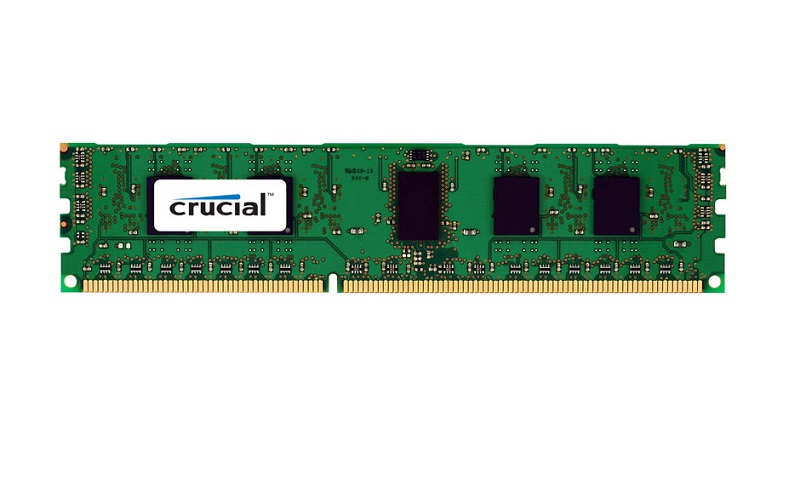 CT51272BB1339 | Crucial 4GB DDR3-1333MHz PC3-10600 ECC Registered CL9 240-Pin DIMM Dual Rank Memory Module