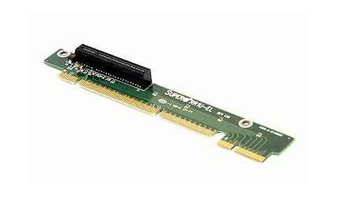 CSE-RR1U-EL | Supermicro 1U PCI-E (x8) Riser Card Left Side - 1 x PCI Express x8 CSE-RR1U-EL | Supermicro 1U PCI-E (x8) Riser Card Left Side - 1 x PCI Express x8