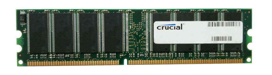CT12864X335M | Crucial 1GB DDR SoDimm Non ECC PC-2700 333Mhz Memory