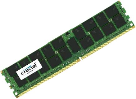 CT16G4RFD8266 | Micron 16GB (1X16GB)PC4-21300 DDR4-2666MHz SDRAM Dual Rank ECC Registered 1.2V CL19 288-Pin Memory Module