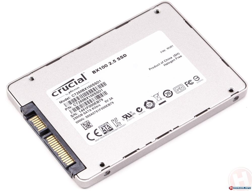 CT250BX100SSD1 | Crucial Bx100 250GB SATA 6Gb/s 2.5-Inch Internal Solid State Drive
