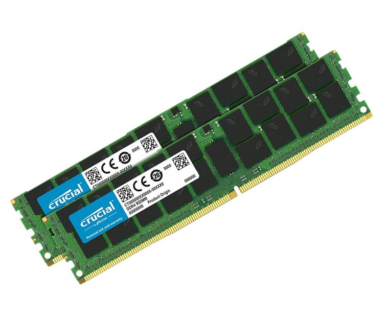 CT2K16G4RFD4266 | Crucial 32GB Kit (2 x 16GB) DDR4-2666 RDIMM