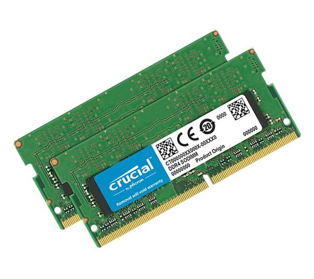 CT2K16G4SFD8266 | Crucial 32GB Kit (2 x 16GB) DDR4-2666 SODIMM