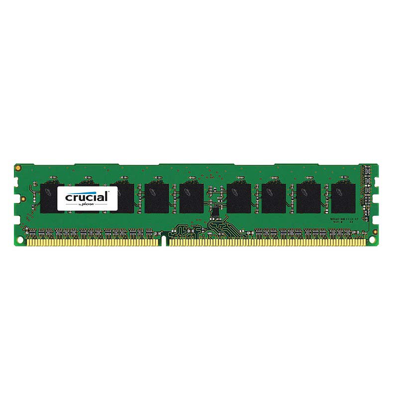 CT2KIT51272BD160BJ | Crucial Technology 8GB Kit (2 X 4GB) DDR3-1600MHz PC3-12800 ECC Unbuffered CL11 240-Pin DIMM 1.35V Low Voltage Single Rank Memory