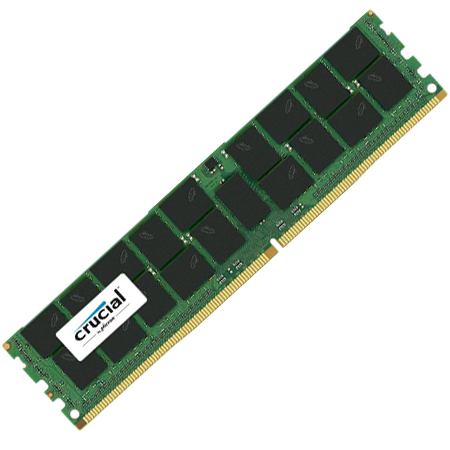 CT32G4LFQ4213 | Micron 32GB (1X32GB) PC4-17000 DDR4-2133MHz SDRAM Quad Rank ECC Registered 1.2V CL15 288-Pin LRDIMM Memory Module