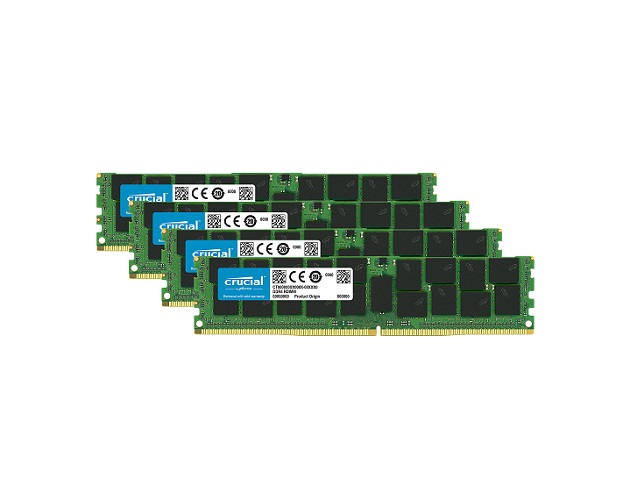 CT4K32G4LFD4266 | Crucial 128GB Kit (4 x 32GB) DDR4-2666 LRDIMM