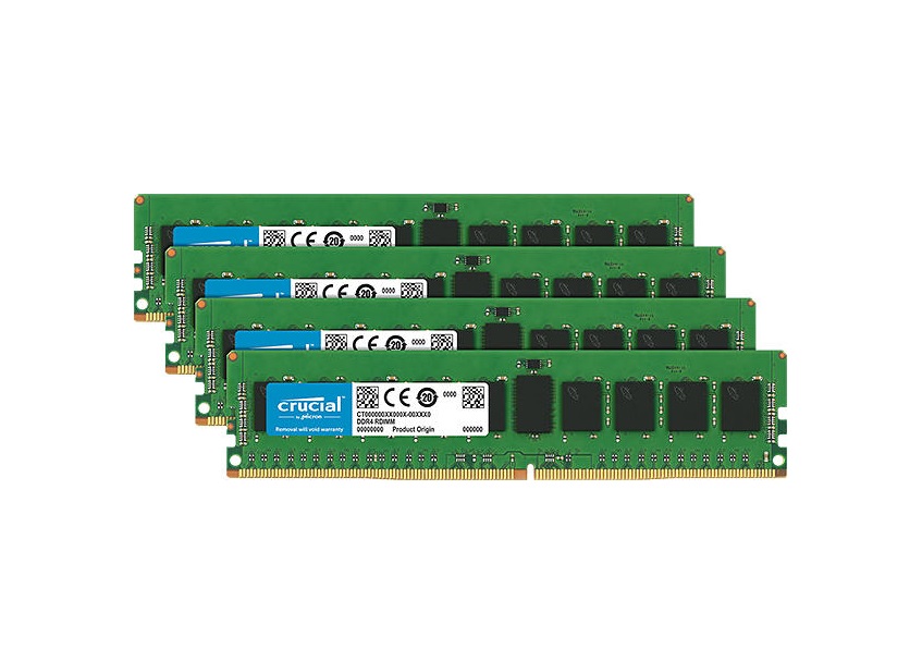 CT4K4G4WFS8266 | Crucial 16GB Kit (4 x 4GB) DDR4-2666 ECC UDIMM