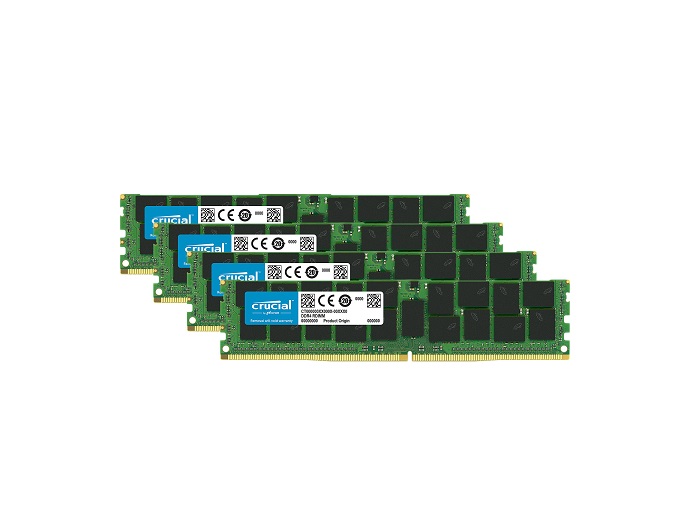 CT4K64G4LFQ4266 | Crucial 256GB Kit (4 x 64GB) DDR4-2666 LRDIMM