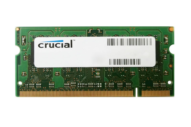 CT525606 | Crucial 2GB DDR2-667MHz PC2-5300 non-ECC Unbuffered CL5 200-Pin SoDIMM Memory Module Upgrade for Acer TravelMate 3010 System