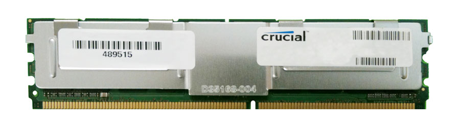 CT606419 | Crucial 4GB DDR2 Fully Buffered FB ECC PC2-5300 667Mhz 2Rx4 Memory