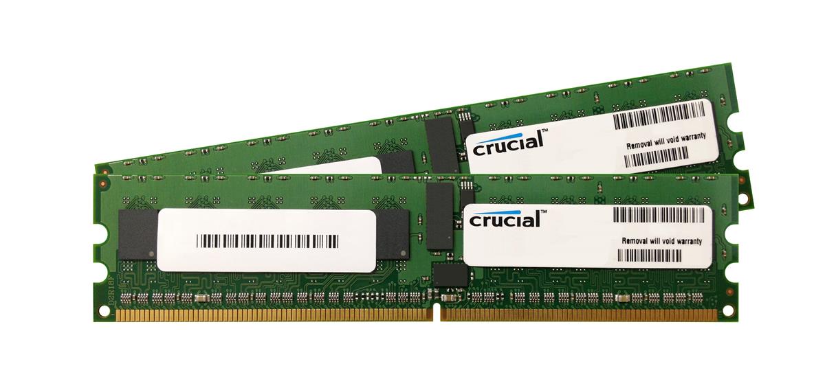 CT682660 | Crucial 8GB (2x4GB) DDR2 Registered ECC PC2-5300 667Mhz Memory