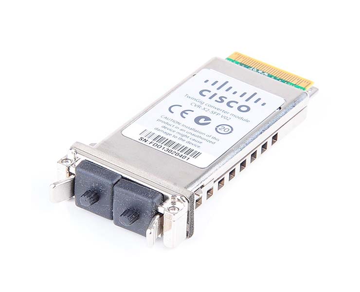 CVR-X2-SFP-V02 | Cisco CVR-X2-SFP TwinGig Gigabit En 1000Base Dual Port Converter Module