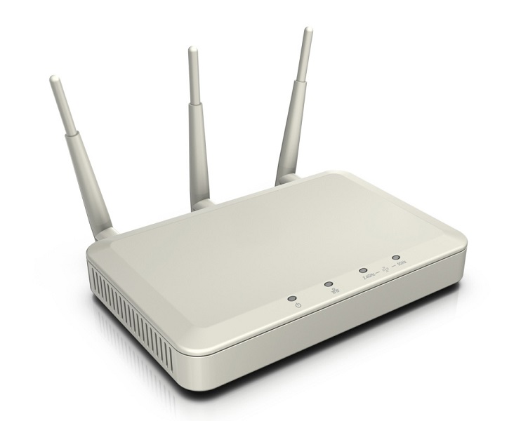 CW2HF | Dell Aruba AP-93H 4-Ports RJ-45 300Mbps 10Base-T/100Base-TX Ethernet IEEE 802.11b/n Wireless Access Point