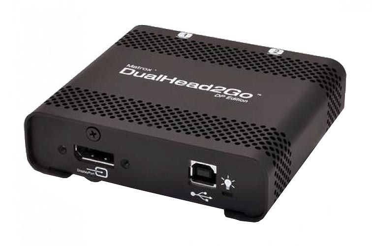 D2G-DP-MIF | Matrox Graphics DualHead2Go DP Edition DisplayPort Interface