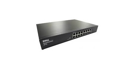 D5828 | Dell PowerConnect 2716 16-Ports 10/100/1000 Ethernet Switch