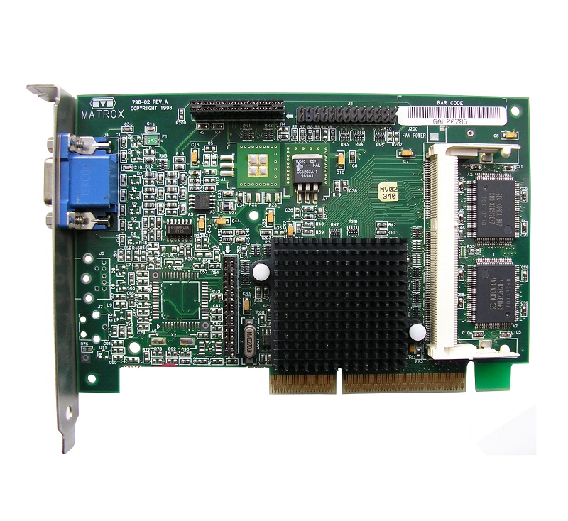 D6550-69501 | HP Matrox MGA G100 4MB AGP Video Graphics Card D6550-69501 | HP Matrox MGA G100 4MB AGP Video Graphics Card