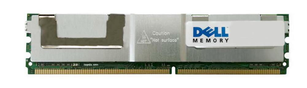 D7334 | Dell 1GB DDR2-667MHz PC2-5300 Fully Buffered CL5 240-Pin DIMM 1.8V Memory Module