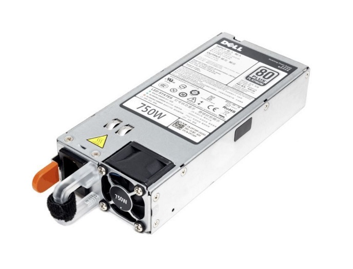 D750E-S6 | Dell 750-Watt 80-Plus Platinum Power Supply for PowerEdge R730XD R730 R630 T430 T630