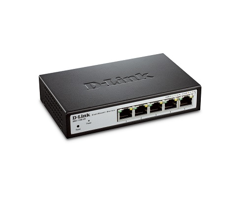 DES-1005P | D-Link 5-Port 10/100Base-TX Unmanaged Fast Ethernet Switch