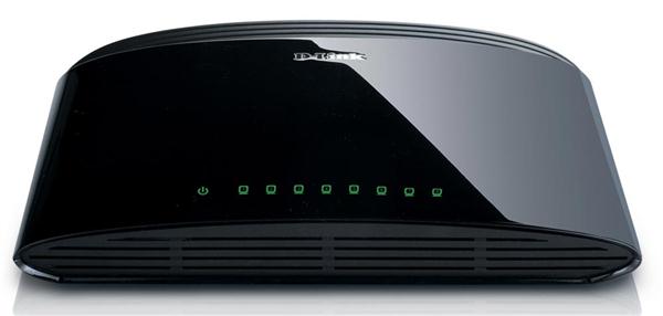 DES-1008E | D-Link 8-Port x 10/100Base-TX Fast Ethernet Network Switch