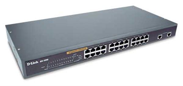 DES-1026G | D-Link 24-Port 10/100 + 2 Gigabit 1000Base-TX Switch