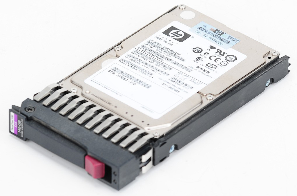 DG0146BARTP | HP 146GB 10000RPM SAS Gbps 2.5 16MB Cache Hot Swap Hard Drive